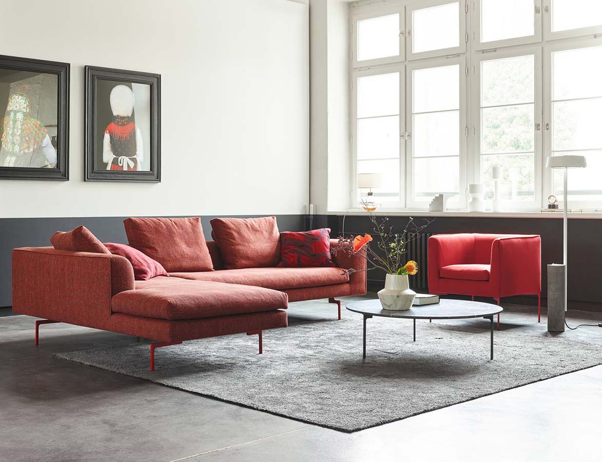Kombination aus Sofa und Sessel
